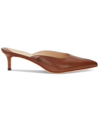 Lauren Ralph Lauren Women's Adrienne Mule Pumps - Macy's