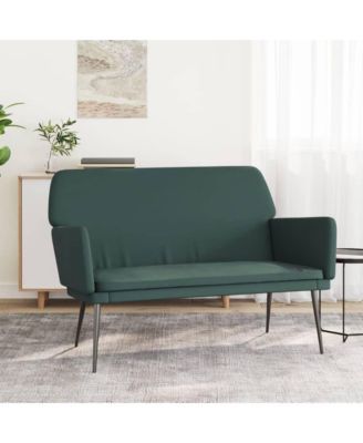 Bench Dark Green 42.5"x31.1"x31.1" Velvet