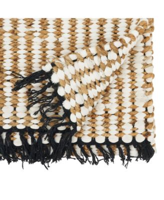 Chunky Chindi Fringed Table Runner, 16"x72"