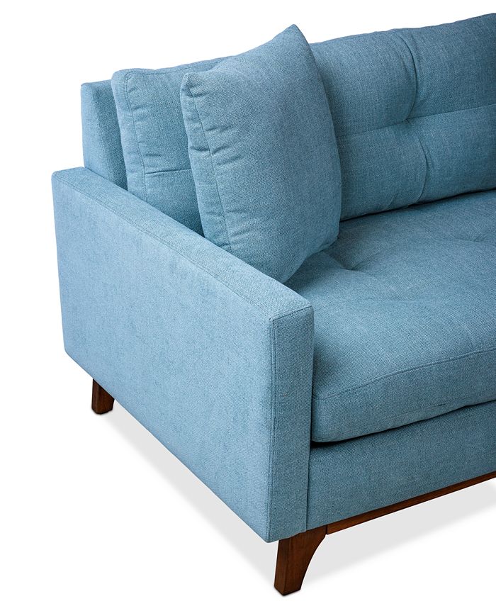 Furniture Nari 89" Fabric Tufted Estate Sofa, Created for Macy's Macy's