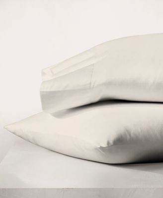 300 Thread Count Brushed Cotton Percale Pillowcase Pair, King