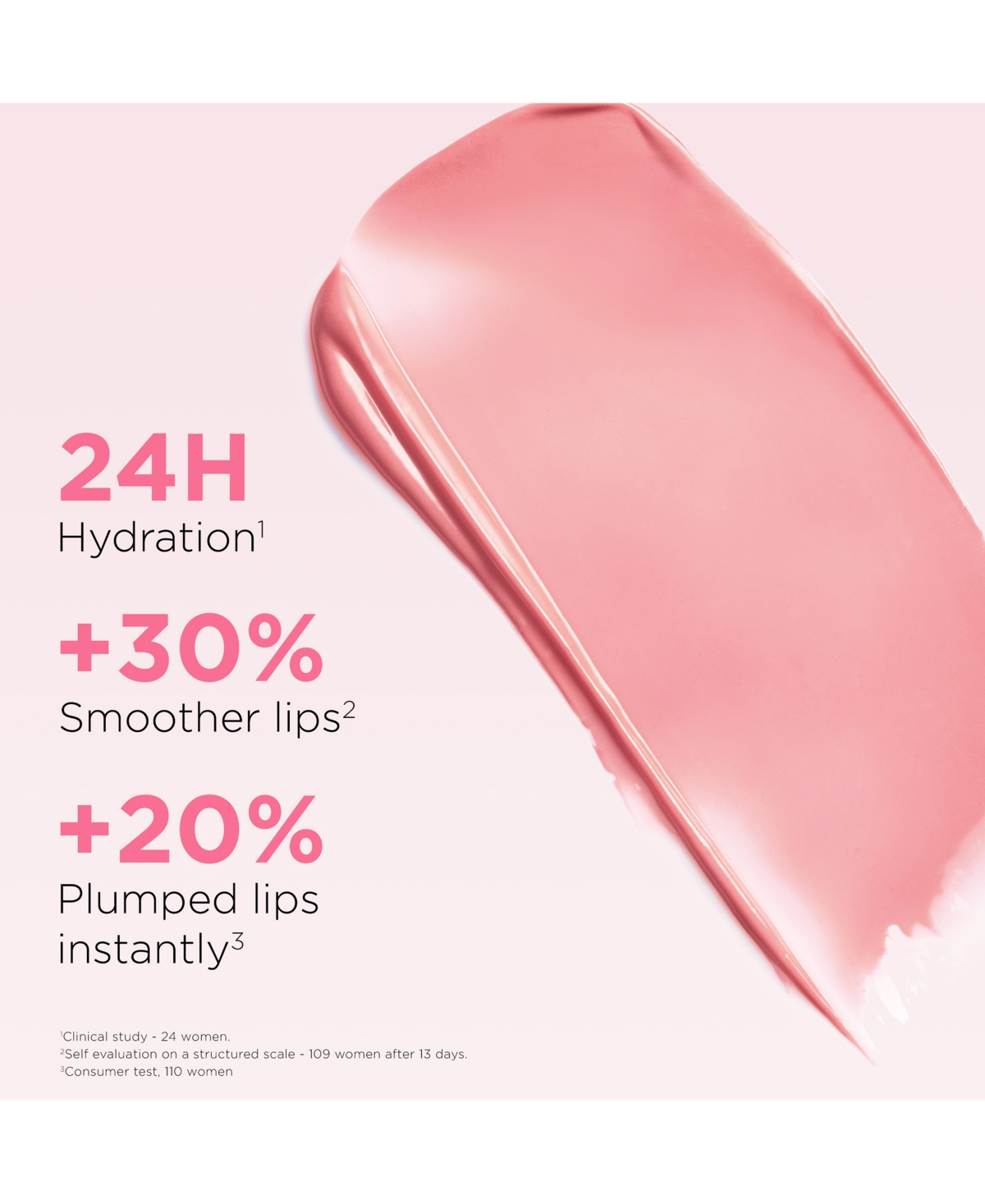 Clarins Hydrating Peptide & Plumping Lip Oil Balm - 01 Pale Pink