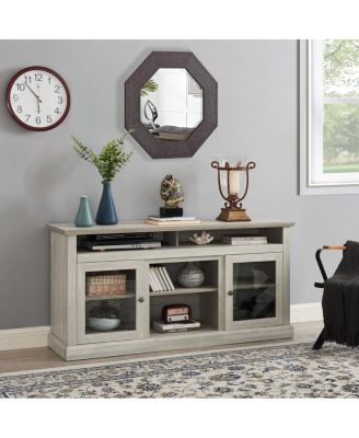 Streamdale Modern 65" TV Media Stand, Stone Gray, 60"x15.75"x29