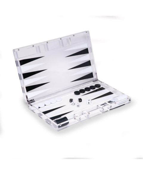 Детские игрушки Bey-Berk Acrylic 14" Backgammon Set