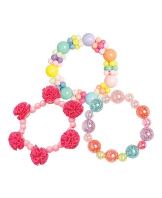 Girls Bangle Trio - Candy Pearls