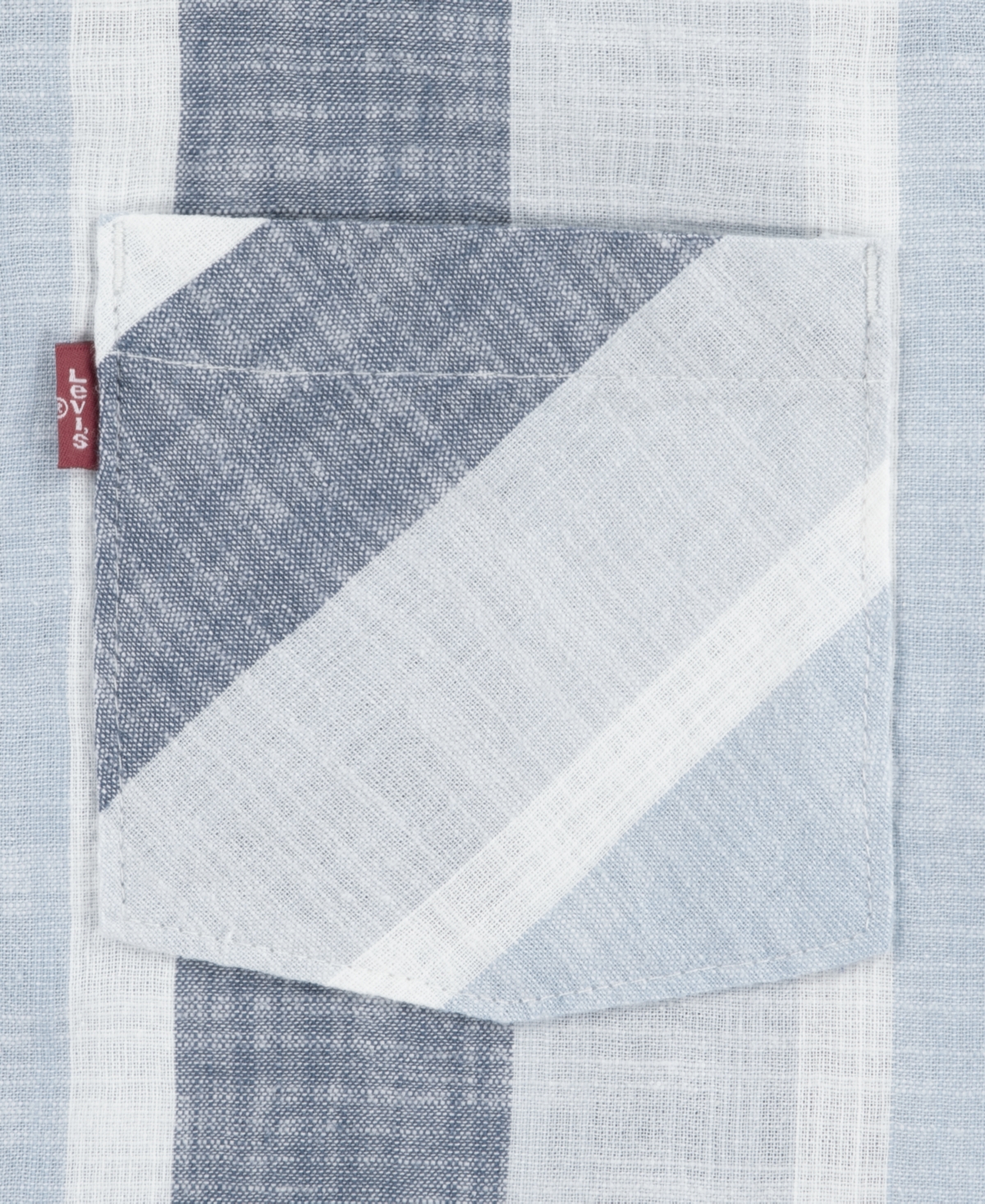 LEVI'S BIG BOYS YARN DYED WOVEN SHIRT 