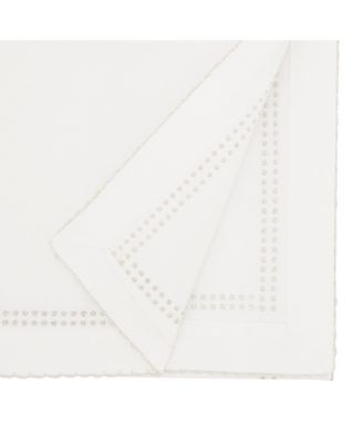 Detailed Edge Embroidery Table Runner, 16"x72"