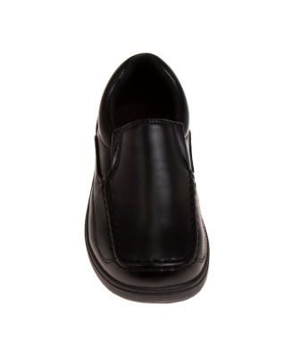 Little Boys Artificial Leather Construction School Shoes