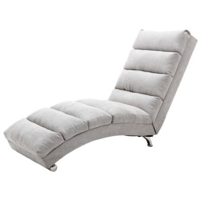Streamdale Modern Indoor Linen Chaise Lounge