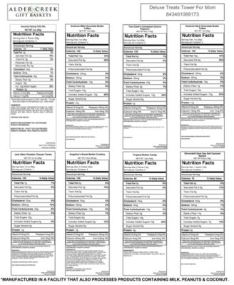 Deluxe Treats Tower For Mom, 13 Piece