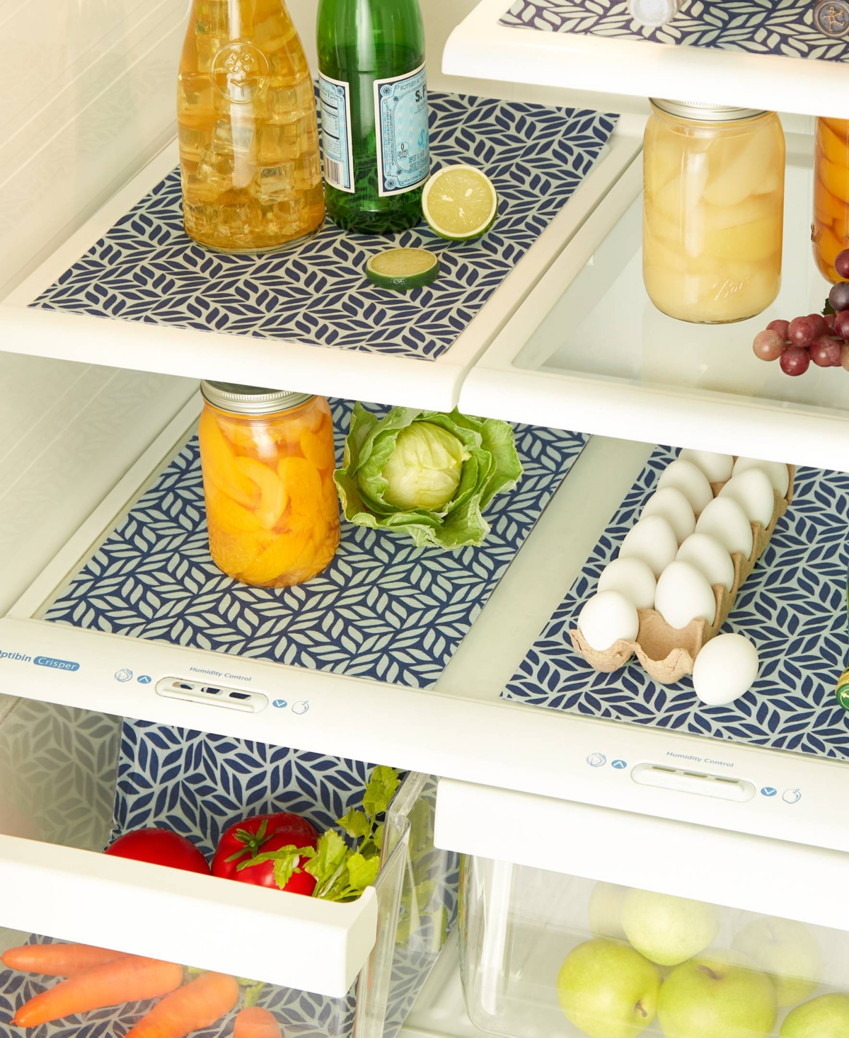 Design Imports Fridge Liner Collection Non-Adhesive, Cut to Fit, 12x24