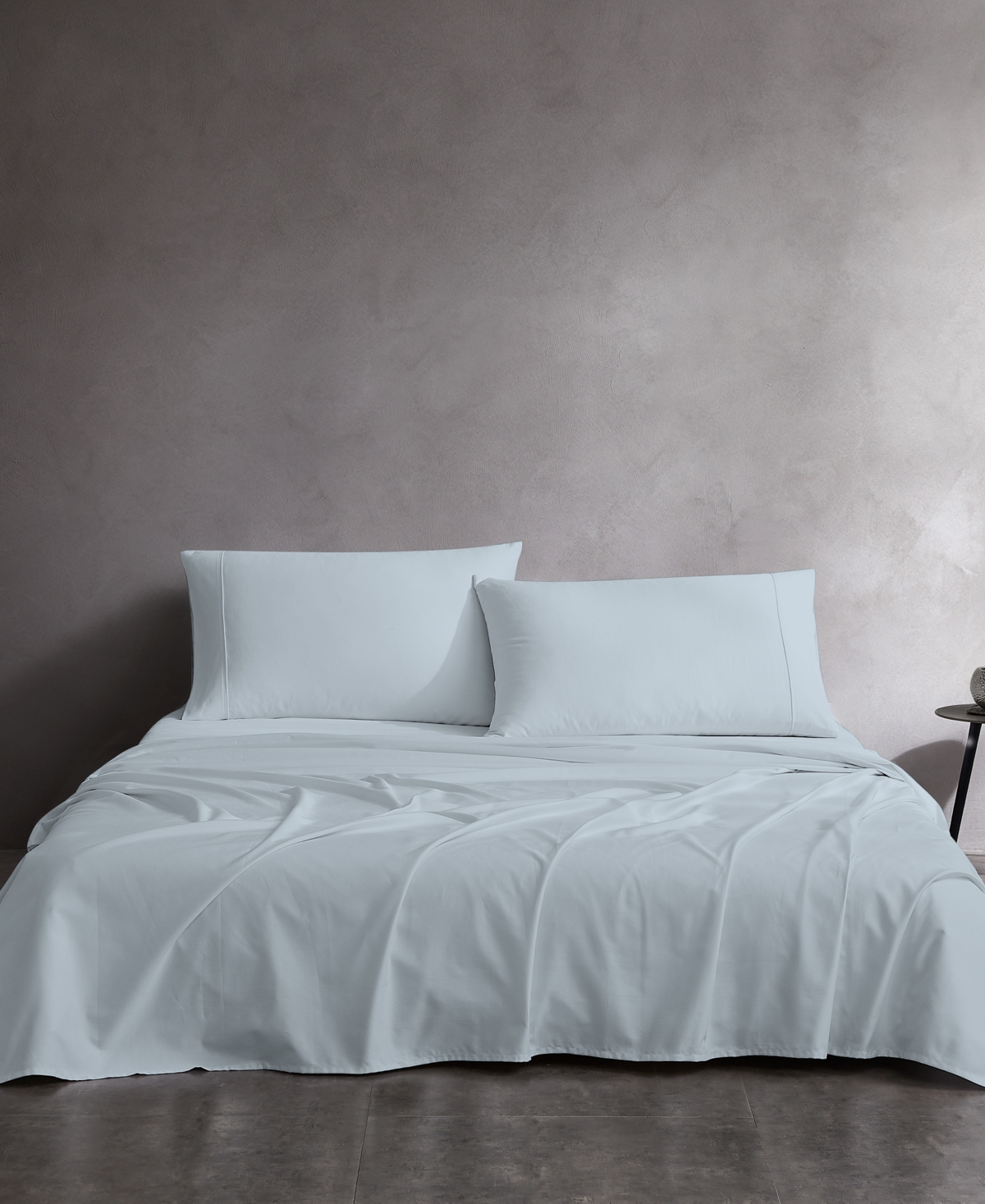 Purity Home 400 Thread Count Wrinkle Resistant Cotton Sateen -Pc. Sheet Set