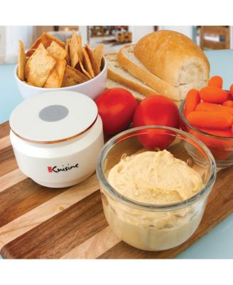 Mini Cordless/Rechargeable Chopper with USB Cord & Glass Bowl