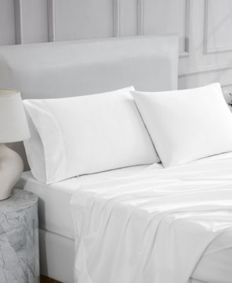 300 Thread Count 100% Cotton Sateen 4-Pc. Sheet Set, Full