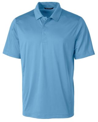 Men's Cutter and Buck Prospect Textured Stretch Recycled Short Sleeve Polo