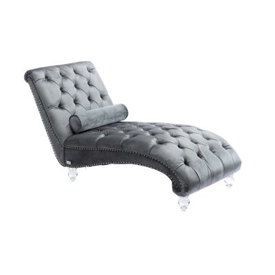 Streamdale Leisure Concubine Sofa With Acrylic Feet