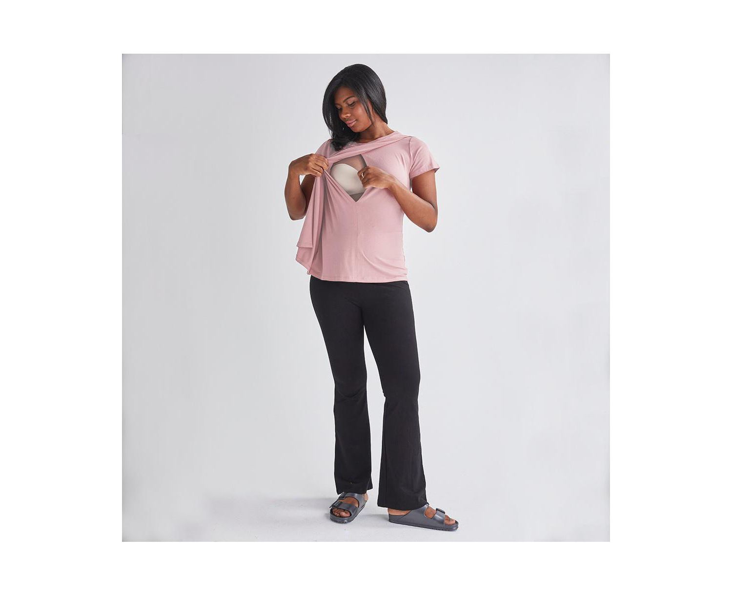 Maternity Angel Nursing Petal Top