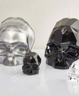 Memento Mori Faceted Skull Head D&eacute;cor, Small