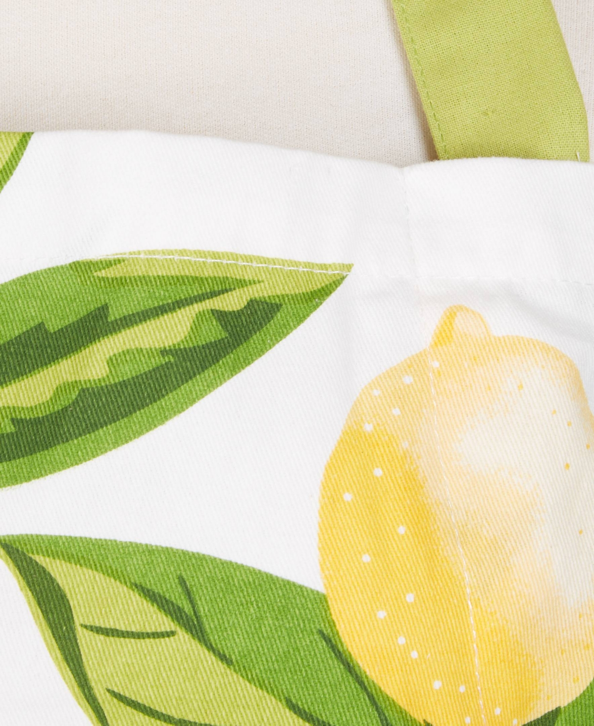 Design Imports Lemon Bliss Kitchen Collection, Chef Apron In Lemon Bliss