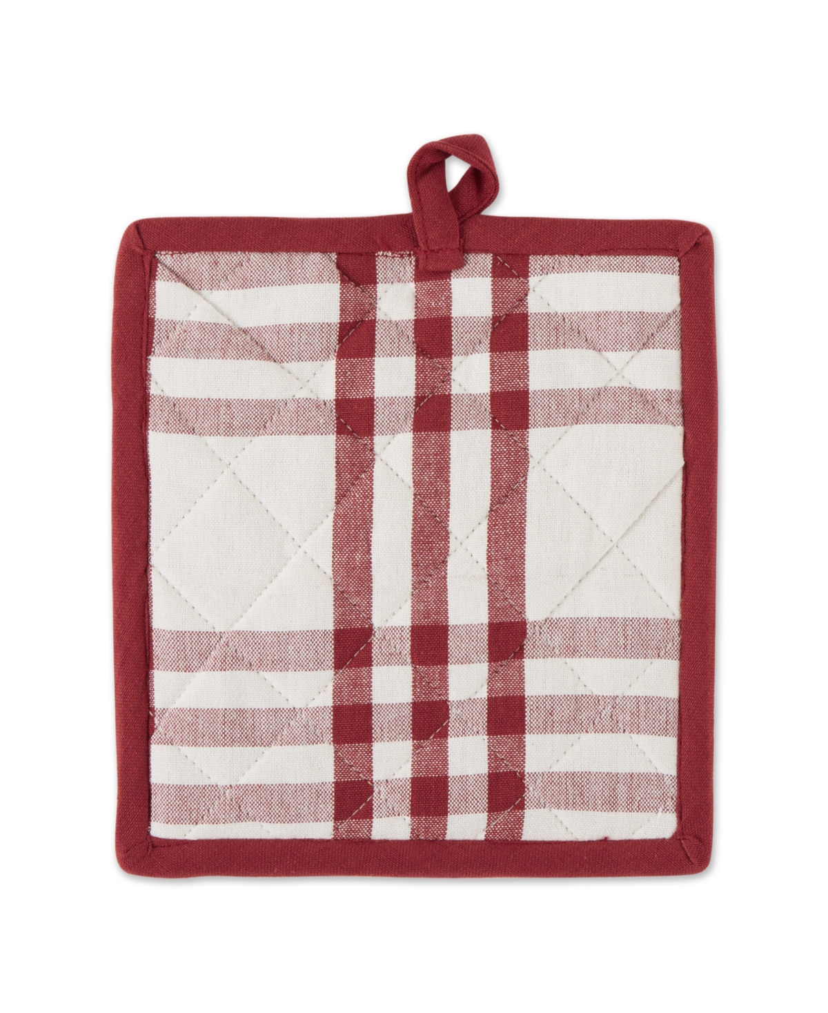 Design Imports Home Sweet Farmhouse Kitchen Collection, Potholder/oven Mitt/dishtowel Set, Barn Red, 4 Count In Barn Red