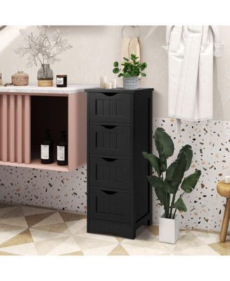 Bathroom Floor Freestanding Storage Organizer with 3 Drawers