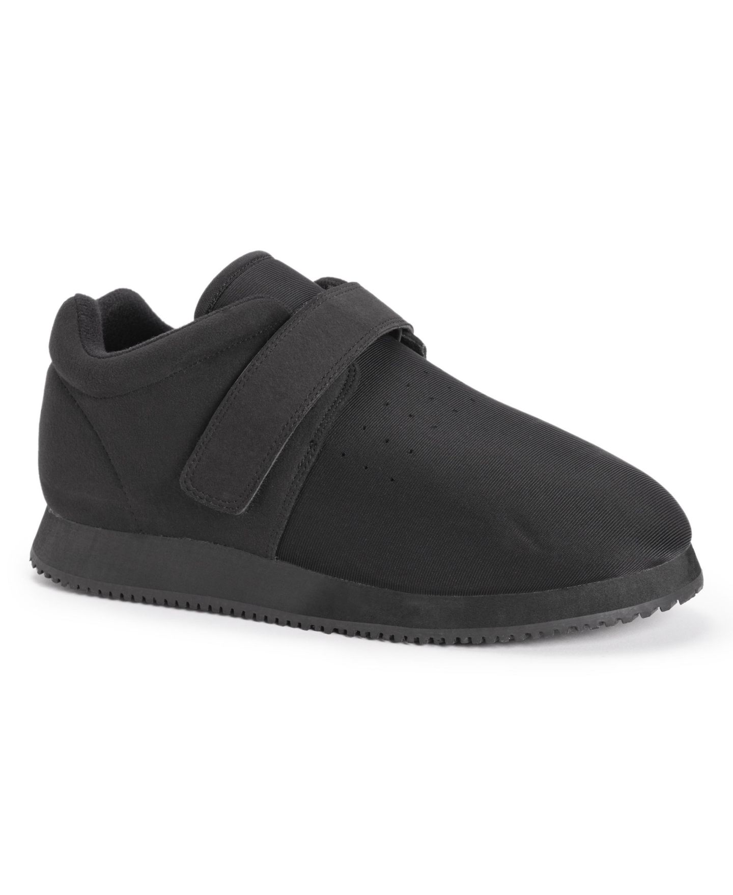 Тапочки MUK LUKS Unisex Contour Stretchy, цвет: Чёрный — фото 1