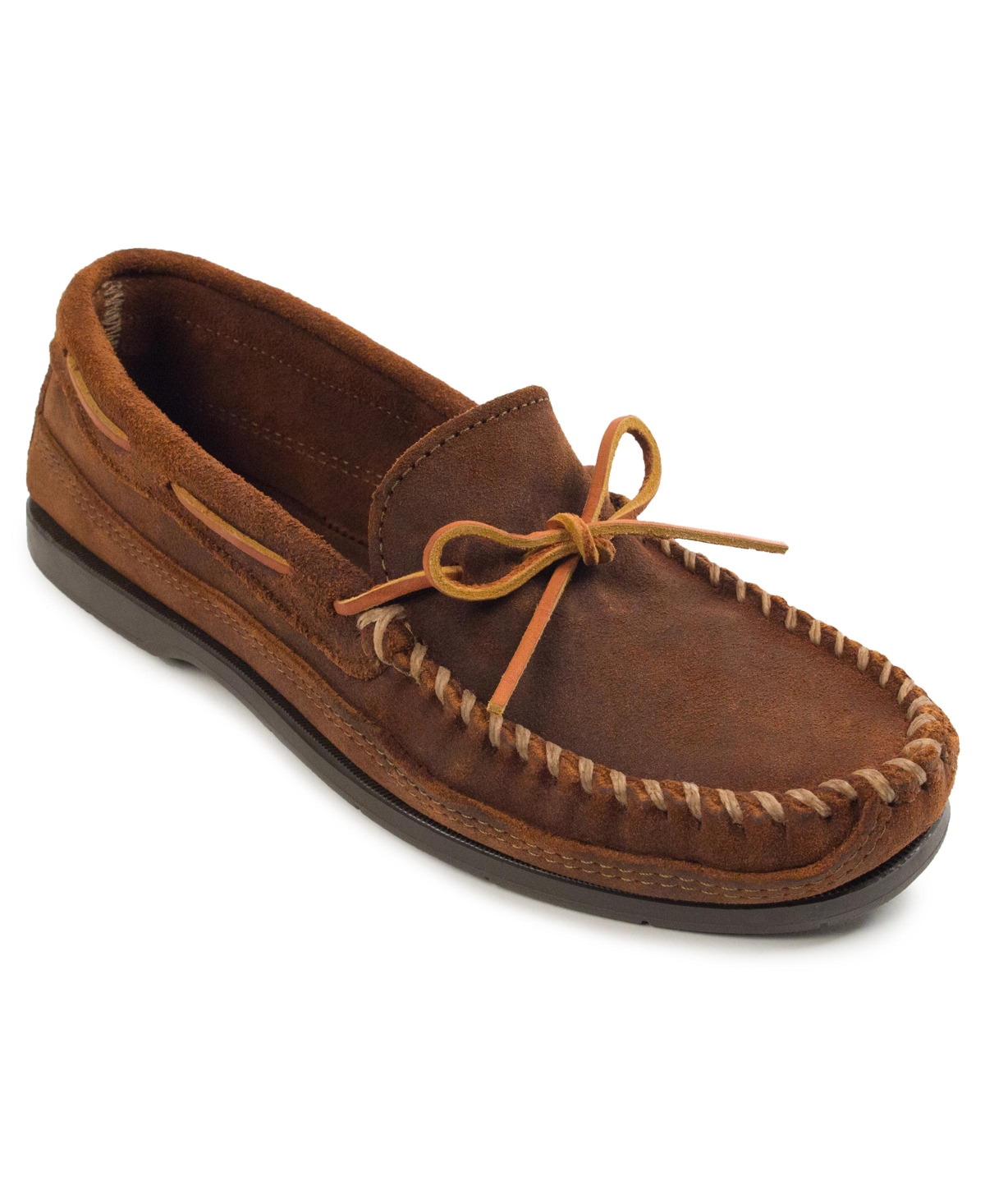 Men's Essential Hardsole Moccasin Shoes - Brown