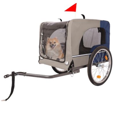 Tangkula Dog Bike Trailer with Safety Features