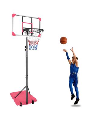 Youth Height Adjustable Basketball Hoop