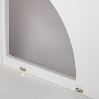 Streamdale + 1 Pc. + Wooden + Scratch Pad & Storage + Cat Litter Box Enclosure