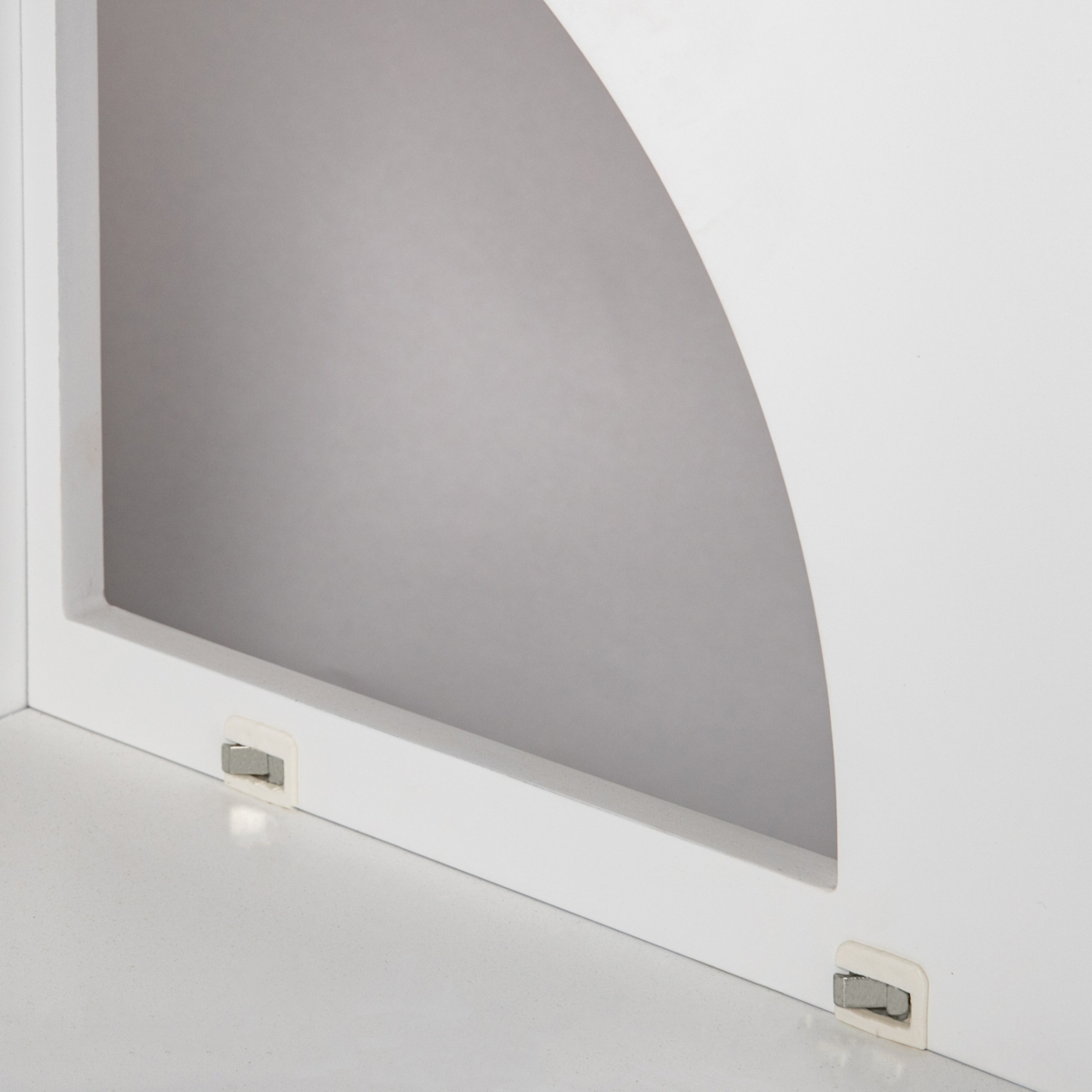 Streamdale Furniture Wooden Cat Litter Box Enclosure with Scratch Pad and Storage