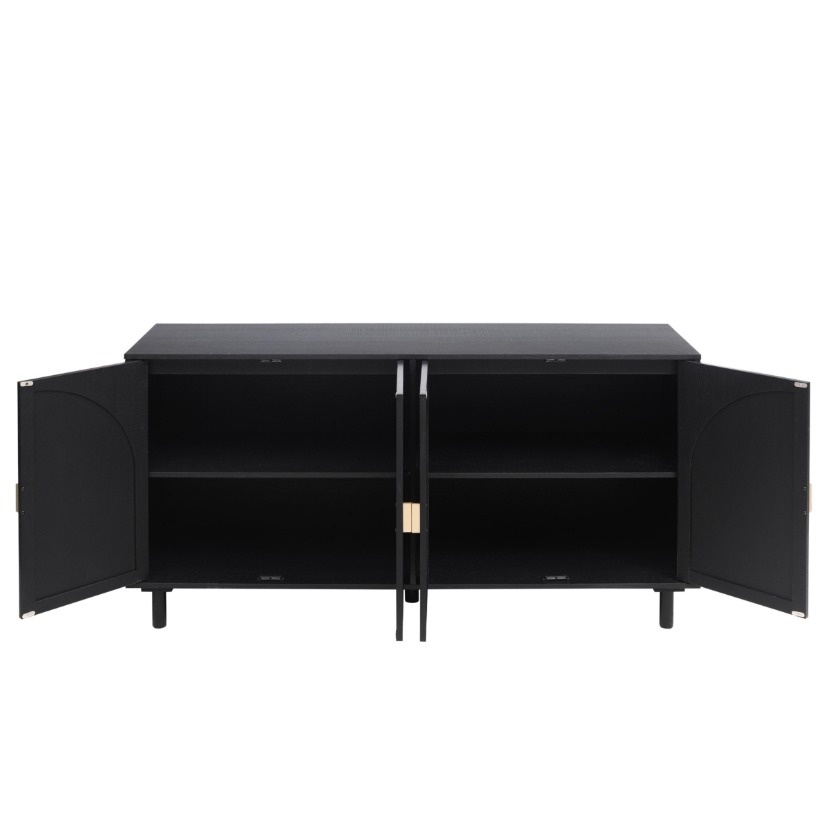 Streamdale Furniture 4 Door Cabinet, Suitable For Bedroom, Living Room, Study