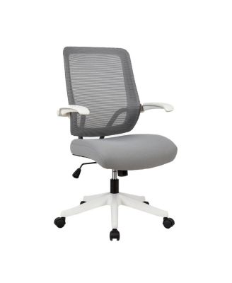Simplie Fun Mid-Mesh Task Chair With Flip Up Arms And Tilt Function Max ...