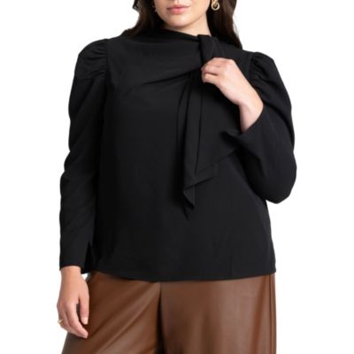 Women's Drape Front Blouse