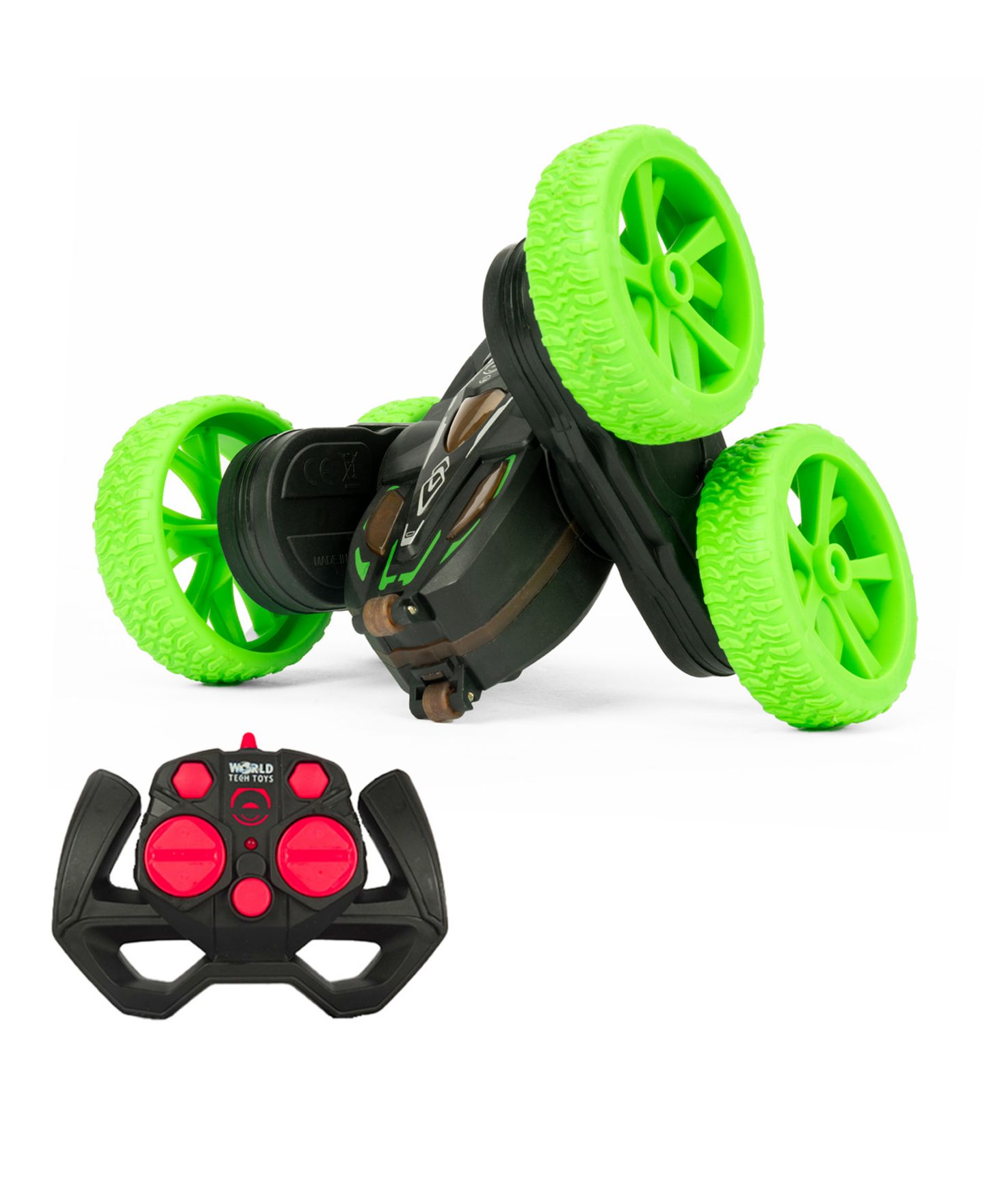 Детская игрушка World Tech Toys Venom Tumbler RC Stunt Car, цвет: Разноцветный — фото 1