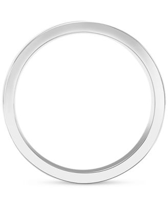 Flat Profile Comfort Fit Wedding Band in 14k Gold