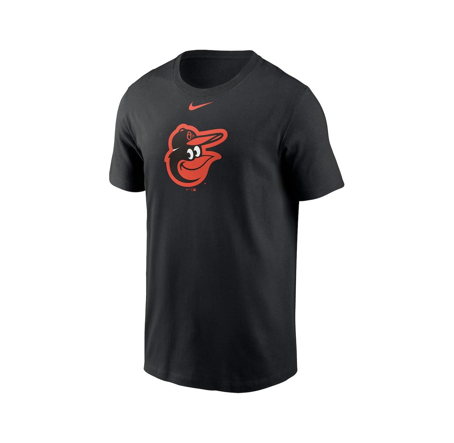 Men's Black Baltimore Orioles Fuse Logo T-Shirt