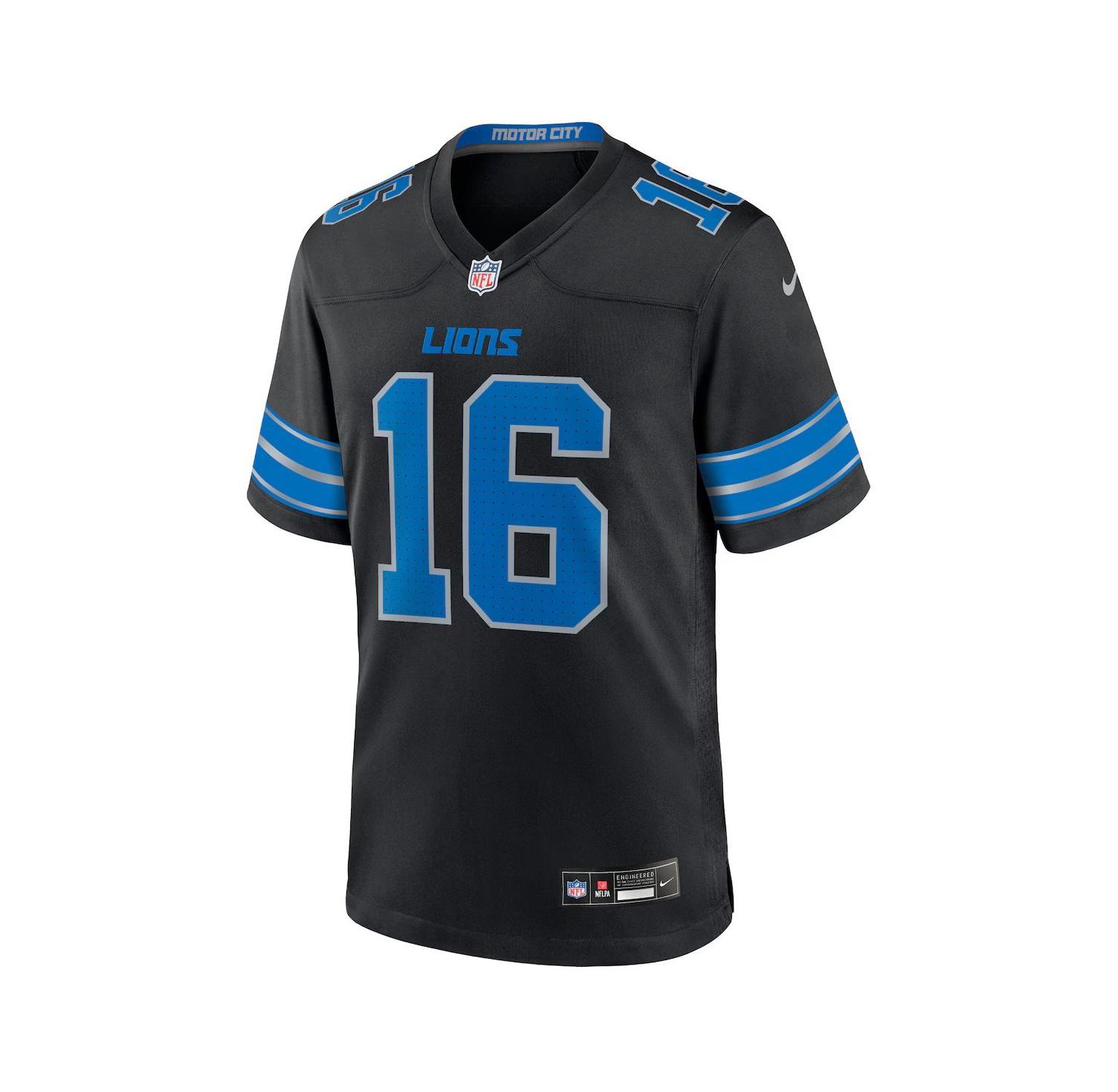 Nike Men's Jared Goff Detroit Lions 2nd Alternate Game Jersey