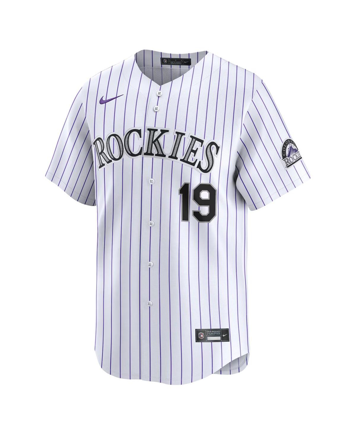 Nike Men's Charlie BlackmonColorado Rockies Home Limited Player Jersey - White