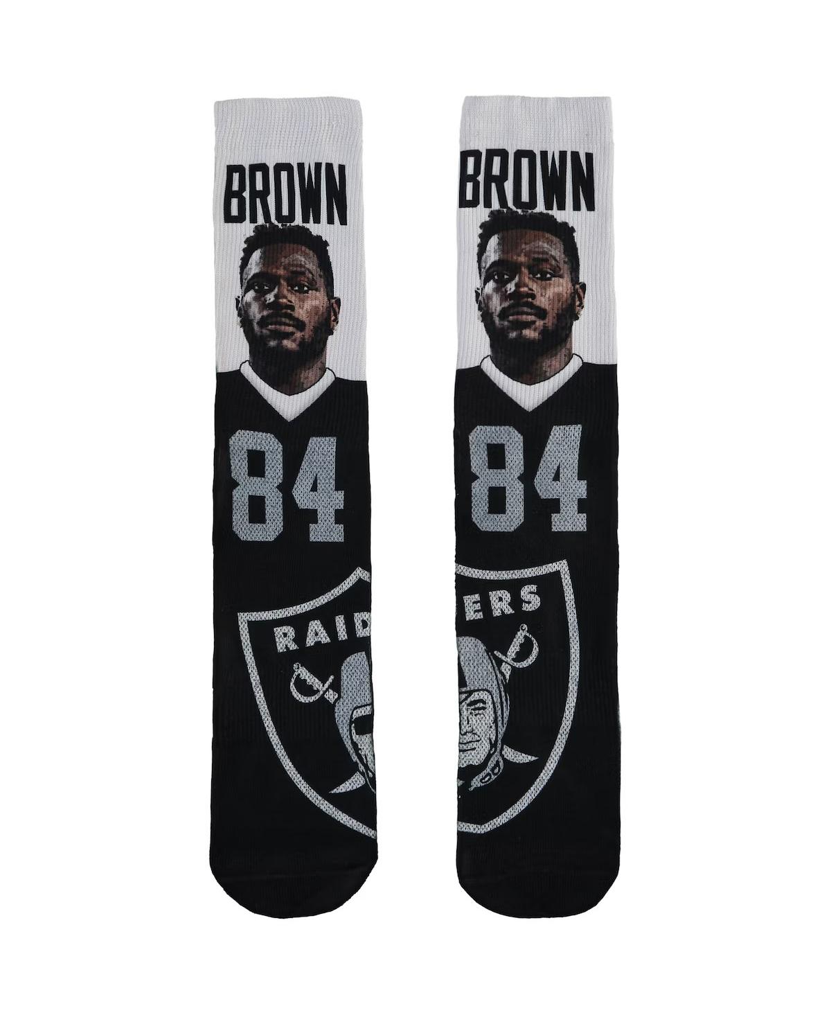 Shop For Bare Feet Men's Antonio Brown Las Vegas Raiders Champs Crew Socks In No Color