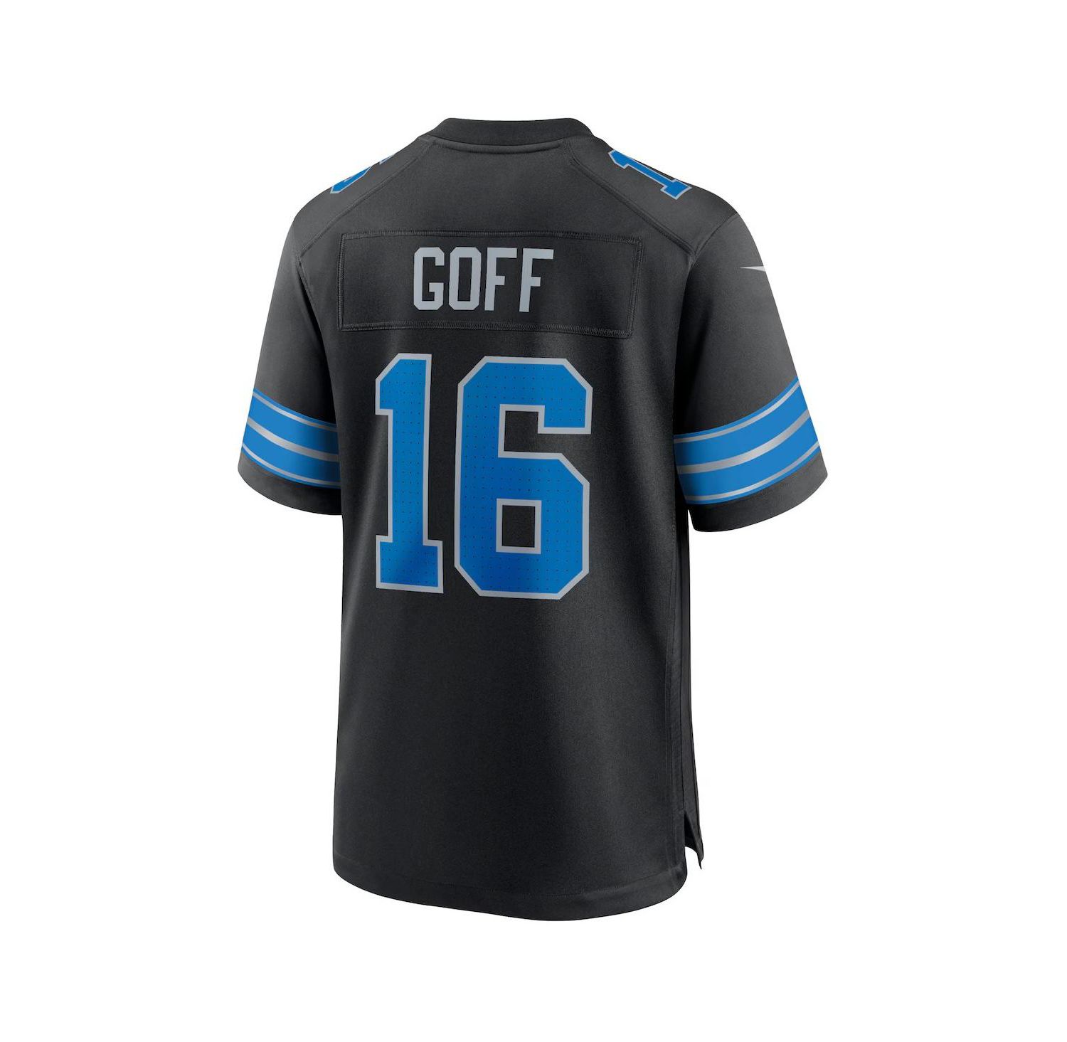 Nike Men's Jared Goff Detroit Lions 2nd Alternate Game Jersey