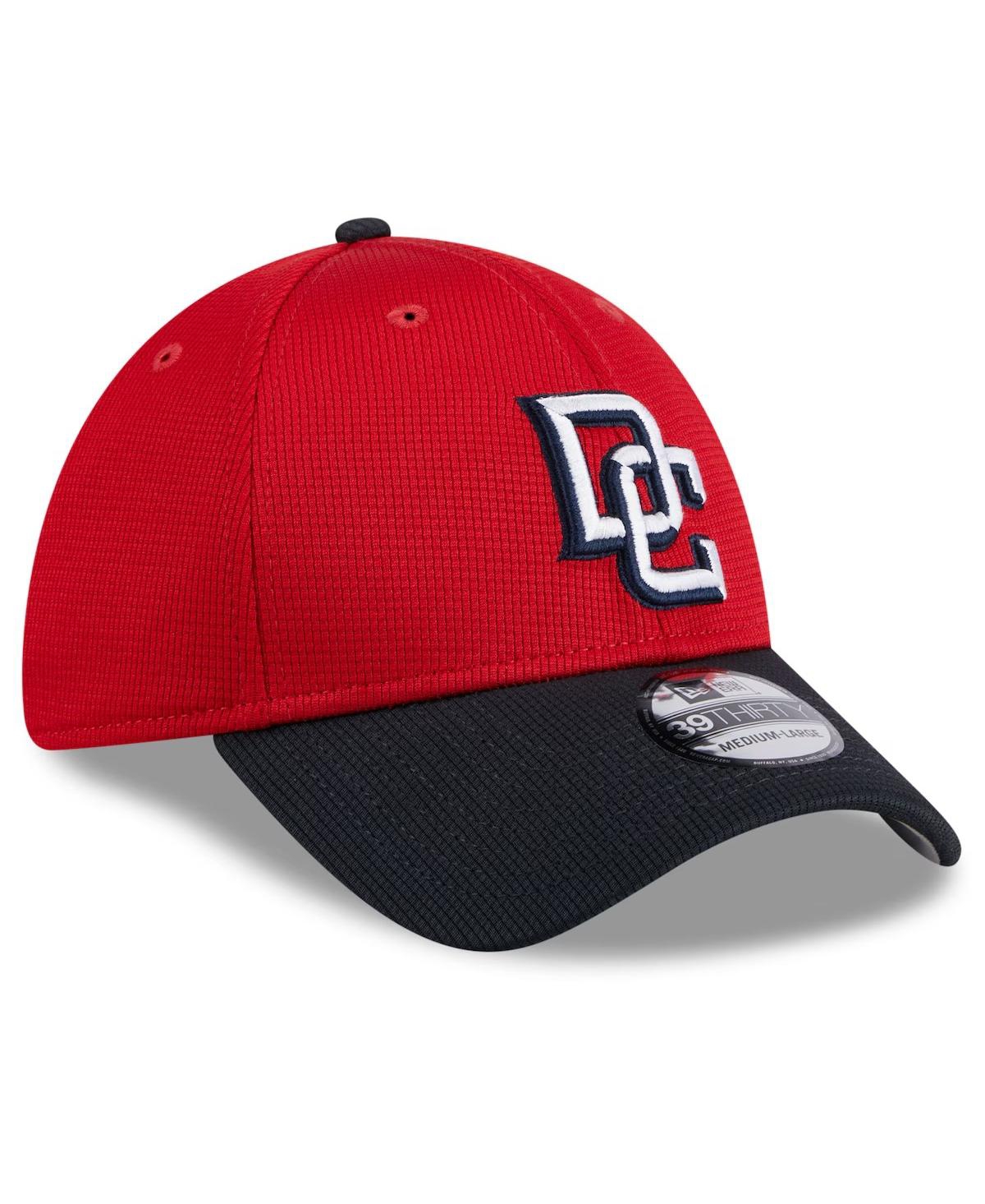 New Era Red Washington Nationals 2024 Batting Practice 39thirty Flex Hat In Red