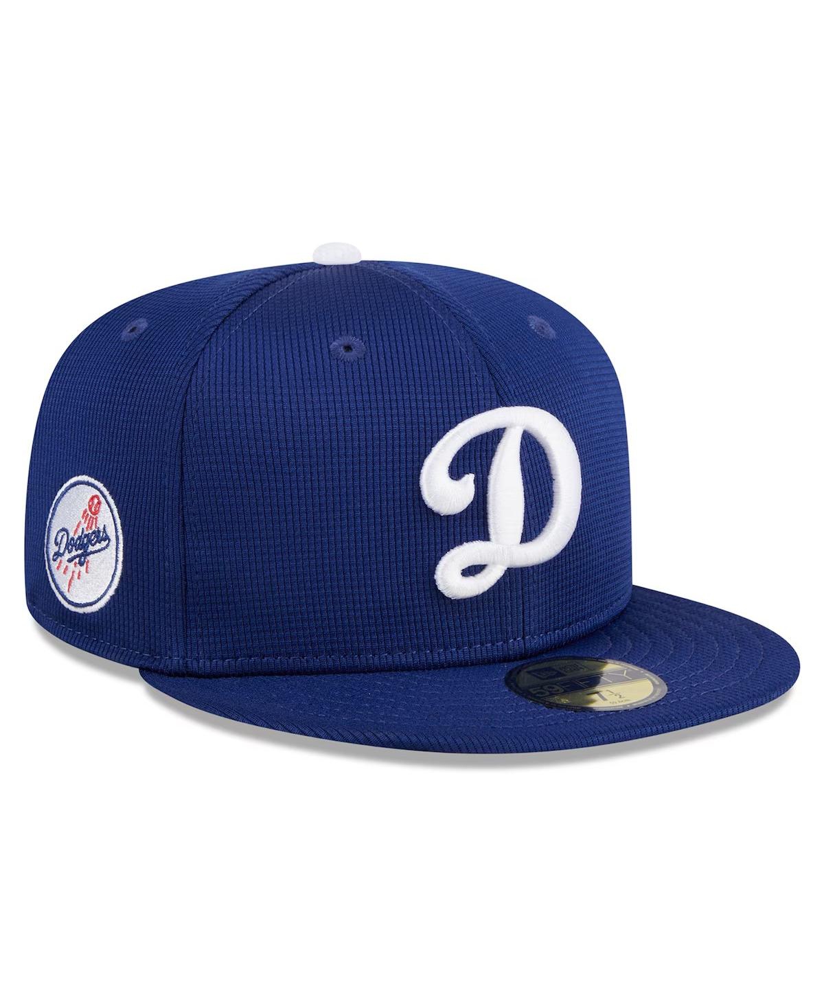 New Era Royal Los Angeles Dodgers 2024 Batting Practice 59fifty Fitted Hat In Royal