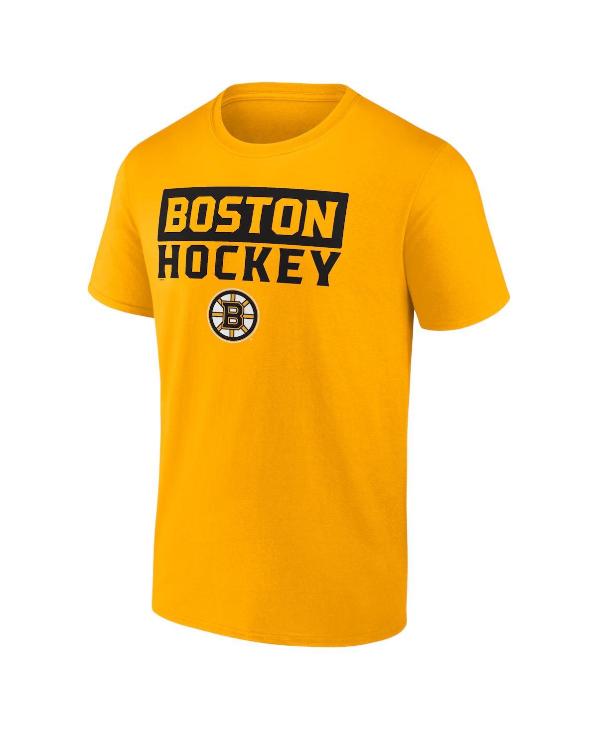 Fanatics Men's Boston Bruins Serve T-Shirt Combo Pack - Navy