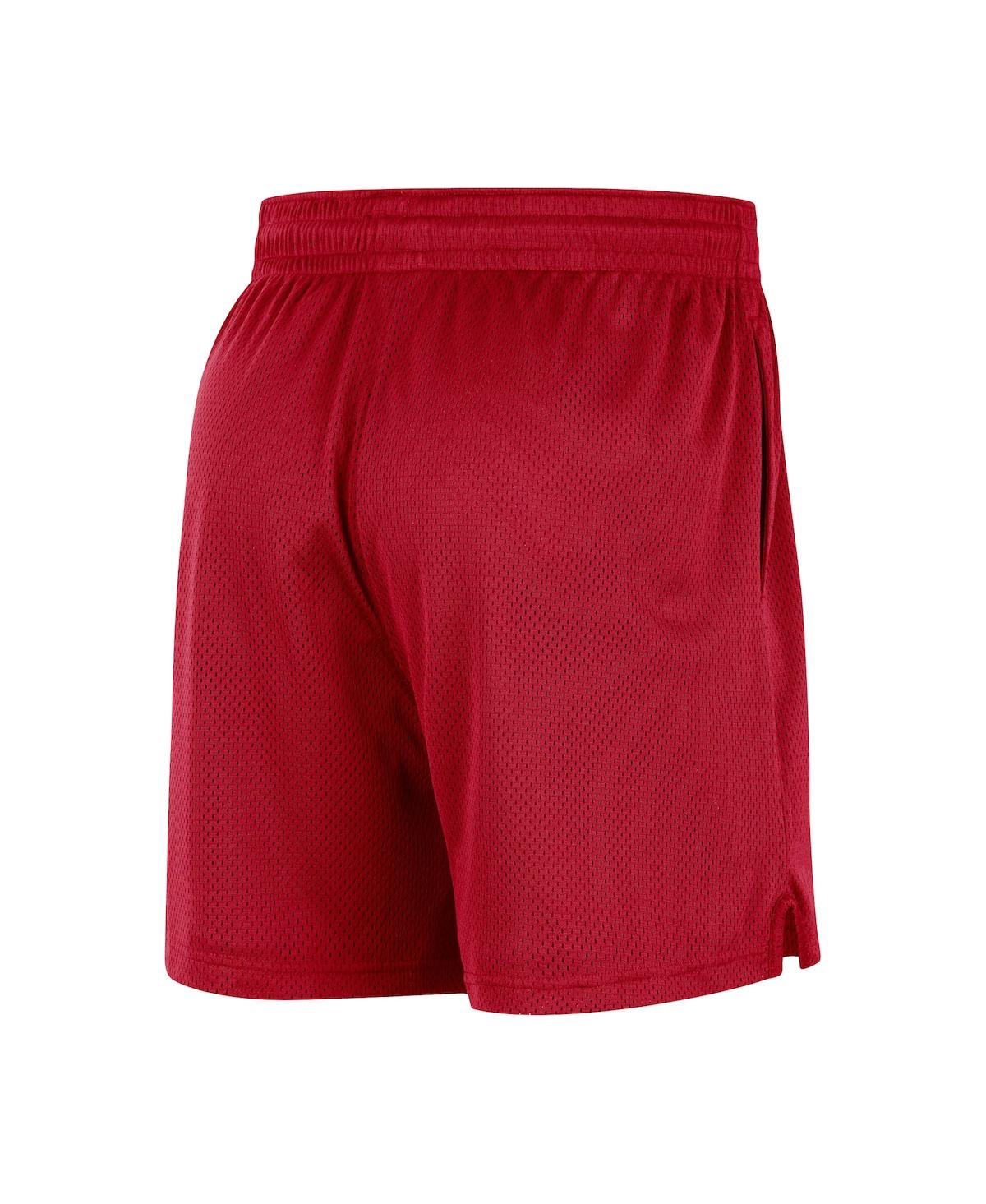 Nike Men's And Women's Red Washington Wizards Warm Up Performance Practice Shorts In Red