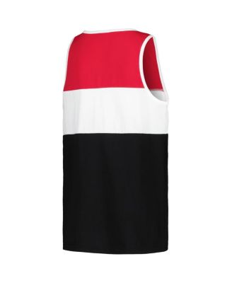 Big Boys and Girls Red/Black Miami Heat Hardwood Classics Special Script Tank Top