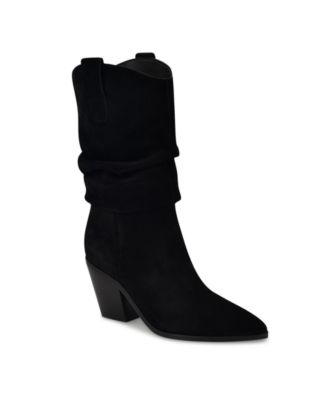 Nine west low heel boots deals