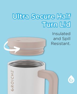 40oz Insulated Tumbler with Straw and Handle, 2pk