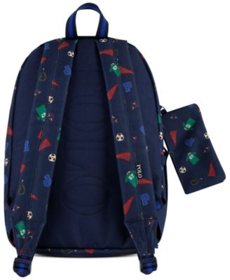 Big Boys Backpack, Lunch Box and Pencil Case Combo Set, 3 Piece