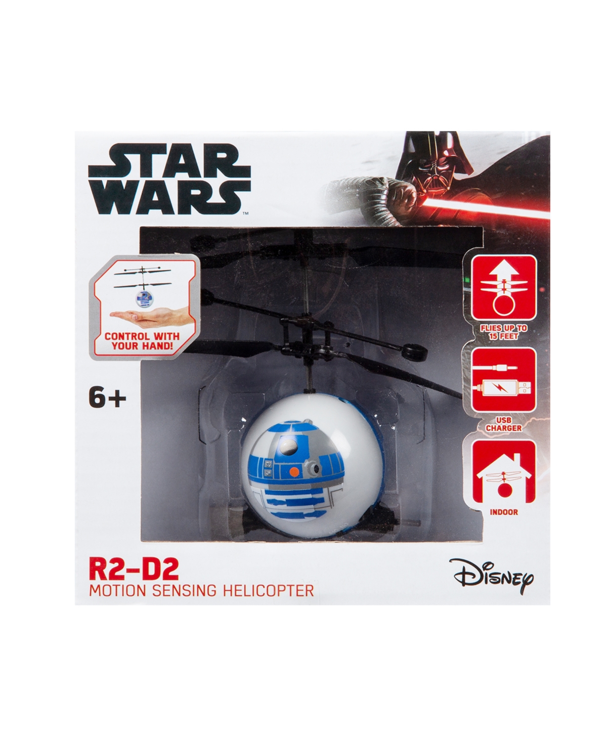 World Tech Toys Star Wars R2ds Ir Ufo Ball Helicopter In Multi